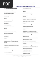 Programas de Licenciaturas