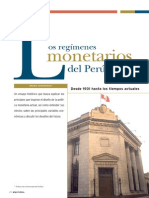 evolucion de los regimenes monetarios en el peru