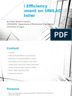 Presentation on heat efficiency of a boiler 