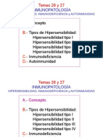 Inmunopatología Temas 26 y 27
