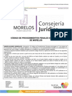 Código de Procedimientos Penales para El Estado de Morelos (Juicios Orales)