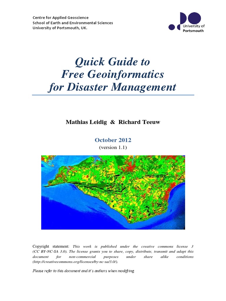 Guide To Geoinformatics | PDF | Geographic Information System | Free ...