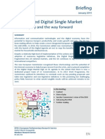 A connected Digital Single Market State of play and the way forward