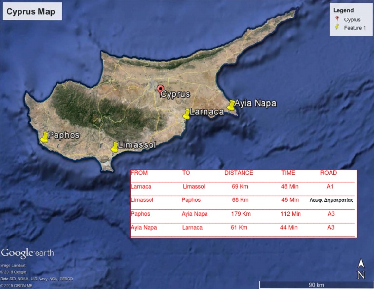 Cyprus Map | PDF