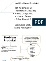 Identifikasi dan Solusi Problem Produksi