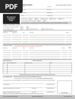 Enrolment Variation Form: Personal Details