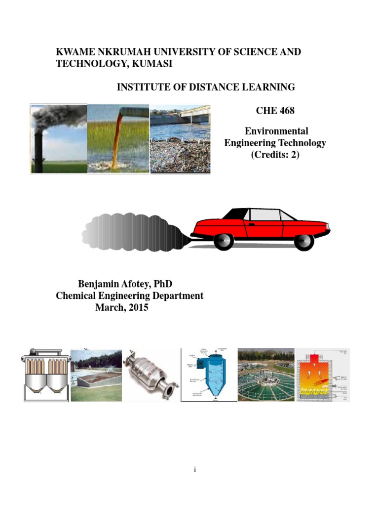 Che 468-Environmental Engineering Technology | PDF | Particulates | Air ...