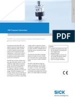 PBT Pressure Transmitter: The PBT Is A Universal Electronic Pressure Transmitter Used in General Industrial Applications
