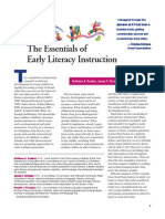 Essentials of Early Literacy Instructions