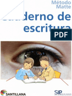 METODO MATTE CUADERNO DE ESCRITURA Salesiano PDF