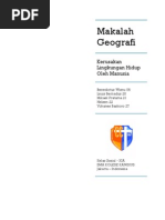 Download Makalah Geografi by Mikael Pratama Kristyawicaksono SN26786484 doc pdf