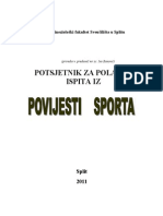 Povijest Sporta