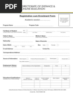 Amity Application Form