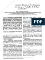 Modelo de Awareness Basado en Topologías de Trabajo Colaborativo