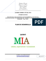 Plan Desarrollo QUIBDO MIA