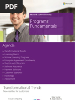 Licensing Expert Series Microsoft Volume Licensing Program Fundamentals 11 2013 Final