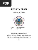 Download RPP Descriptive text lengkap by intan muchtar sanusi  SN267874357 doc pdf
