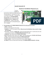 Installation and Setup Guide for CP-5404HS/5408ASE/5416ASE XP DVR Boards