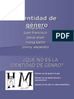 Identidad de Genero