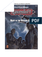 Dungeons & Dragons Librojuego - Ravenloft La Noche de Los Muertos Andantes
