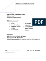 Checklist For Students Pif 9