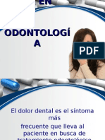 Analgésicos Odontológicos