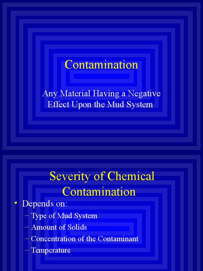 Mud System Contamination and Treatment | PDF | Sodium Carbonate | Calcium