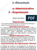 Processo Administrativo - Organização