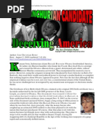 Download Jon Christian Ryter - The Manchurian Candidate by Juan del Sur SN26789241 doc pdf