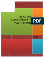 Plan de Emergencia y Evacuación
