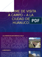 Huanuco Resumen