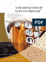 Cálculo de Operaciones de Separación Con Mathcad
