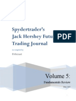 Spydertrader's Jack Hershey Futures Trading Journal: Fundamentals Review