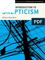 (Bloomsbury Critical Introductions To Contemporary Epistemolo) Allan Hazlett-A Critical Introduction To Skepticism-Bloomsbury Academic (2014)