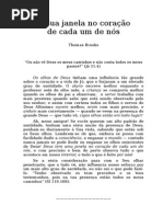 A Sua Janela No Coração de Cada Um de Nós - Thomas Brooks