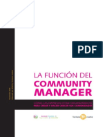 Conmunity Manager en Español