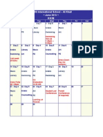 June Specialists Calendar