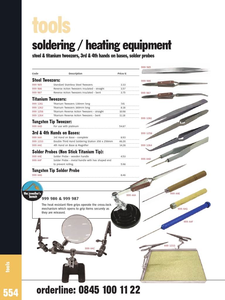 Soldering / Heating Equipment: Tools | PDF | Soldering | Hvac