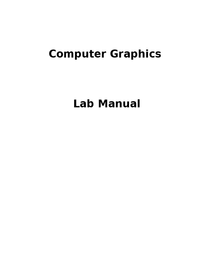 Computer Graphics Lab Manual PDF 2 D Computer Graphics Ellipse