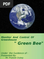 Monitor and Control of Greenhouse