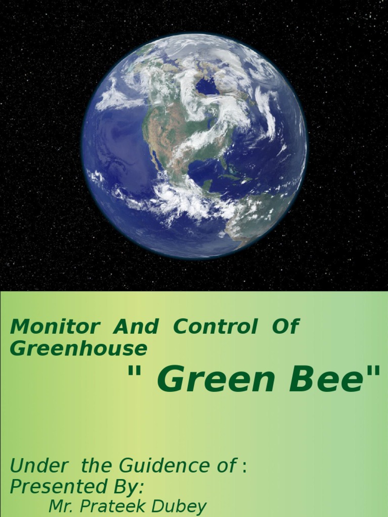 Monitor and Control of Greenhouse PDF Greenhouse Effect