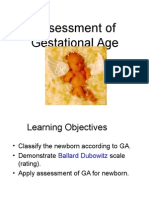 Assessment of Gestational Age