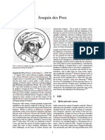 Josquin Des Prez PDF