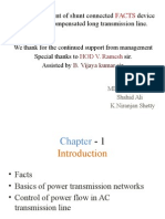 Optimal Placement of Shunt Connected Device in The Series Compensated Long Transmission Line