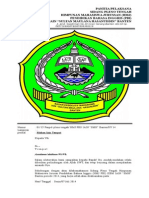 Surat Pleno Tengah HMJ PBI 14