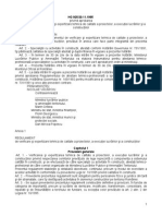 HG 925-1995 Verificarea Proiectelor Si Expertizare