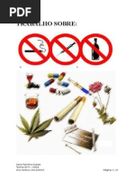 Trabalho - Drogas - Tabaco - Alcool