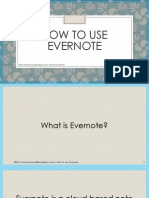 The Basics of Evernote