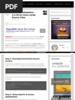 Http Tecadmin Net Setup Phpmyadmin on Linux Using Source