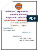 Indian Oil Corporation LTD. Barauni Refinery Begusarai, Bihar-851114